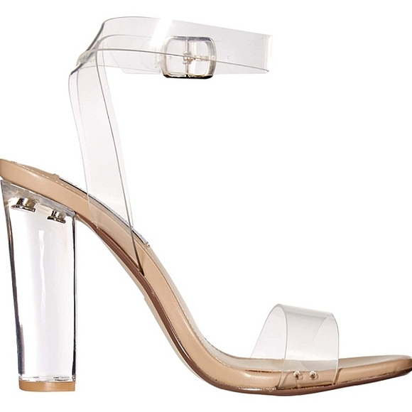 Steve Madden Clear Heels - Picture 3 of 7
